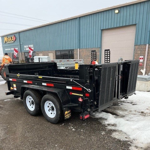 Cargo, Utility Trailers  2026 Miska 7 Ton Contractor Dump Trailer Photo